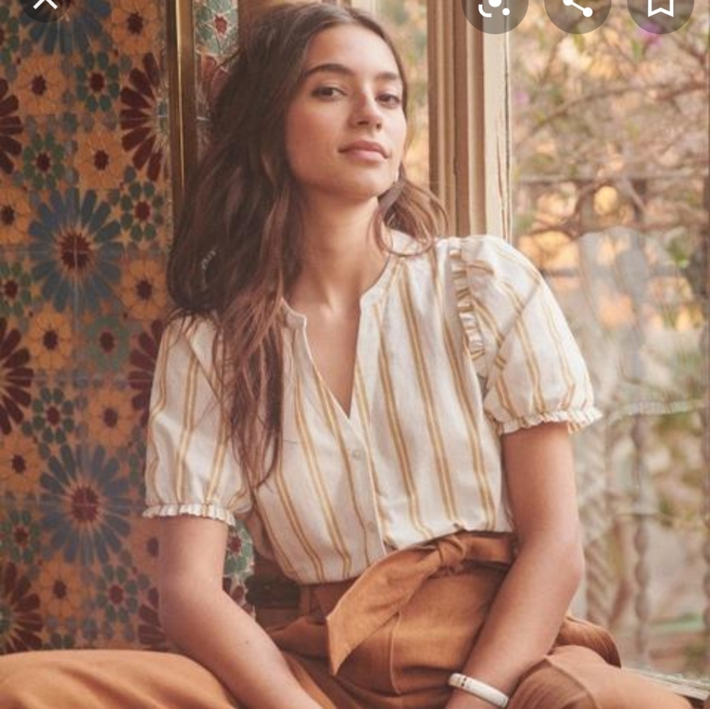 Sezane Wanda Blouse NWT